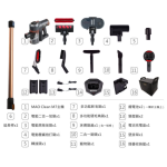 Bmxmao RV-2005/G MAO Clean M7 旗艦電動濕拖無線吸塵機 (銀色)